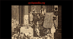 Desktop Screenshot of cyclopaedia.org